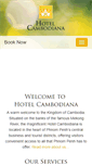 Mobile Screenshot of hotelcambodiana.com.kh